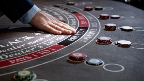 Black Jack mit Hände